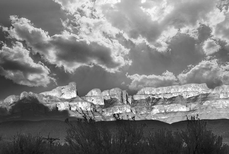 Glowing Mountains Photograph by Judy Hall-Folde