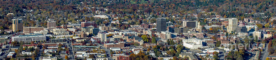 Asheville Aerial Photo #2 Photograph by David Oppenheimer
