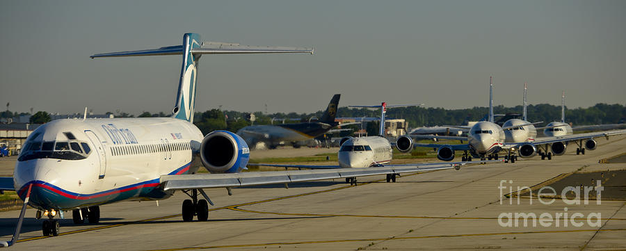 Asheville Regional Airport - AVL - North Carolina Photograph by David ...