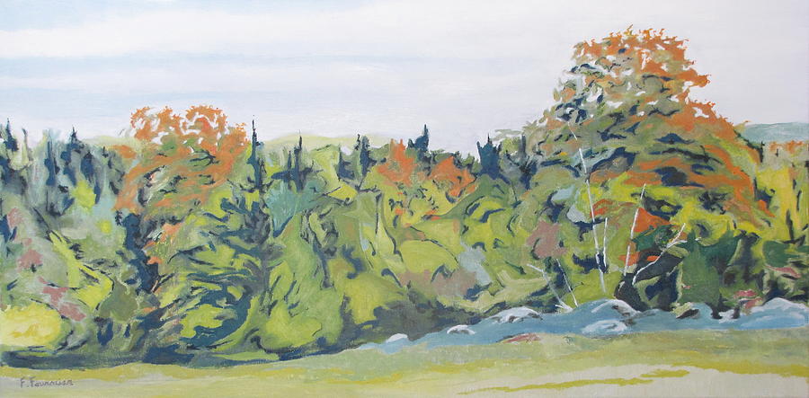 Nature Painting - At The Edge Of Fall #1 by Francois Fournier