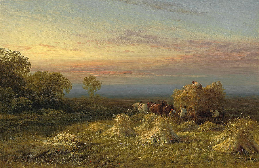 At the End of the Day #1 Painting by George Cole