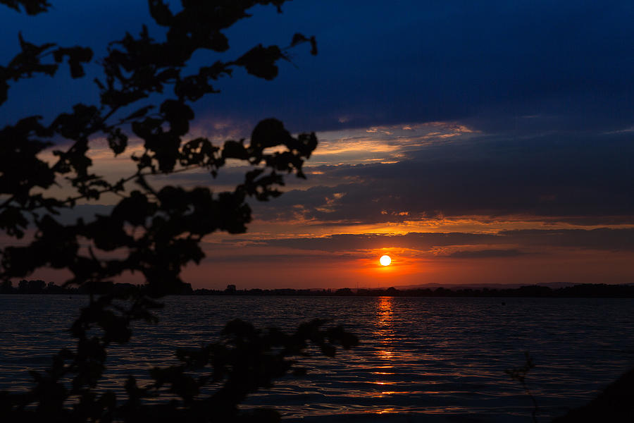 Sunset At The Lake Photograph by Andreas Levi