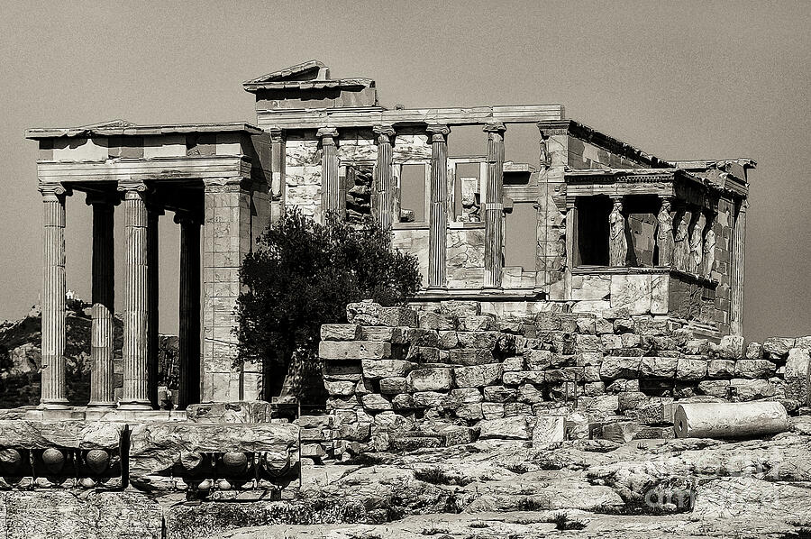 Athens Erechtheion Two 3 Photograph by Bob Phillips