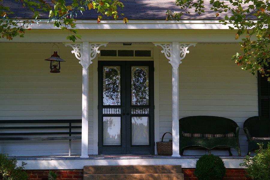 Atkinson House Porch #2 Photograph by Kathryn Meyer - Pixels