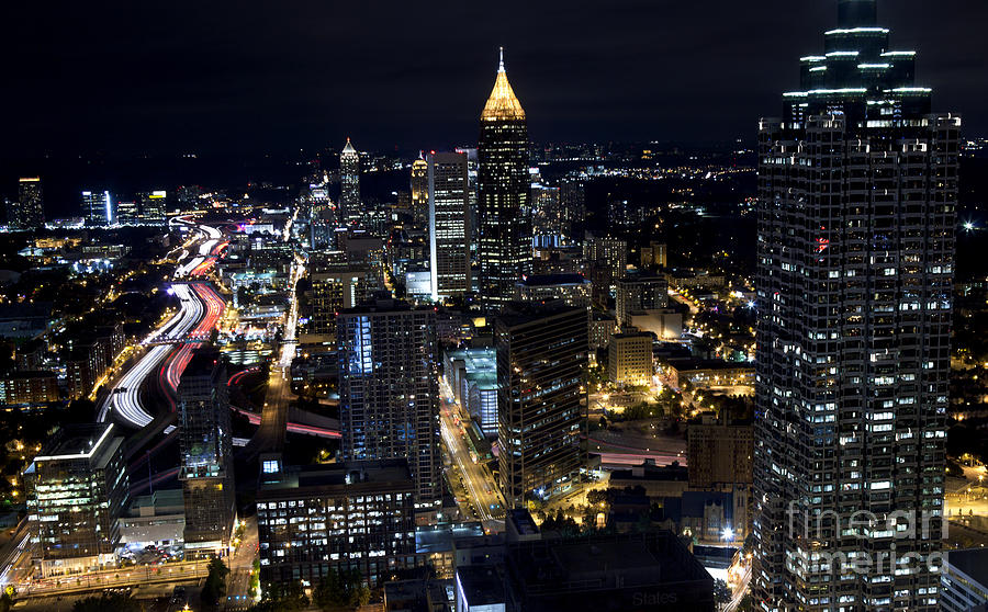 Atlanta Georgia - Evening Commute #1 Photograph by Anthony Totah