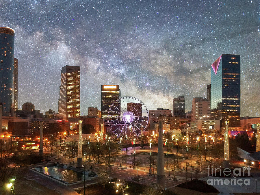 Atlanta Milky Way #1 Photograph by Robert Loe