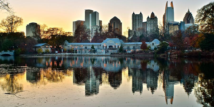Atlanta Photograph - Atlanta Panoramic #1 by Frozen in Time Fine Art Photography