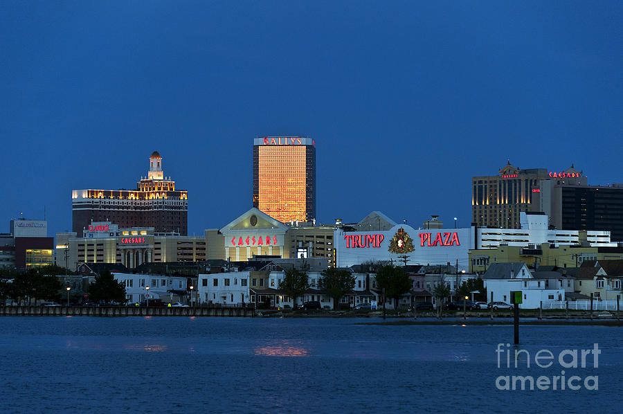 Architecture Photograph - Atlantic City skyline #1 by John Greim