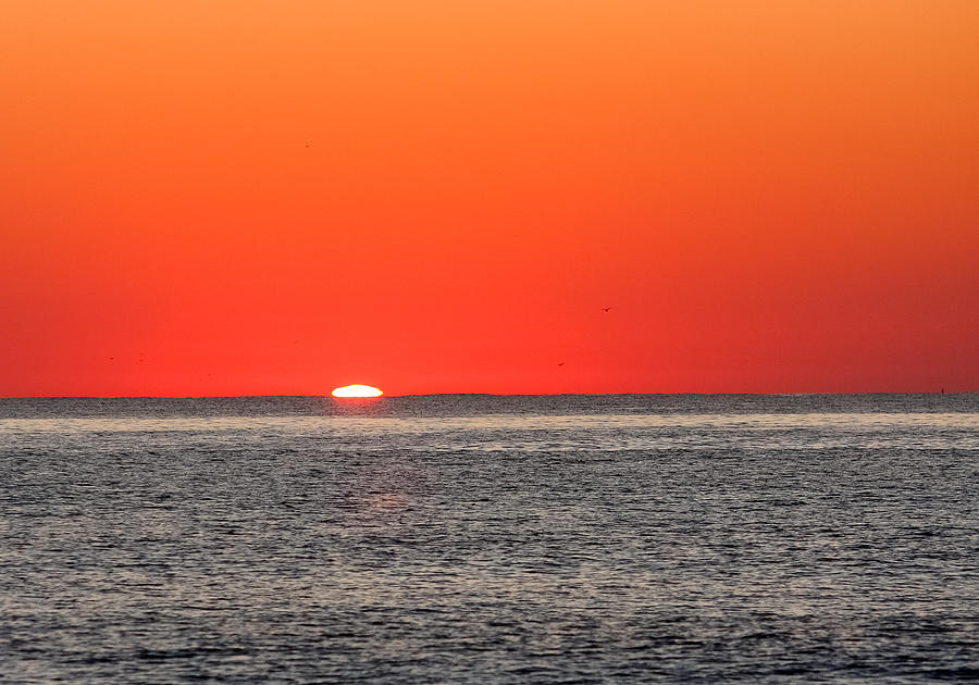 Atlantic Sunrise #2 Photograph by Allan Levin