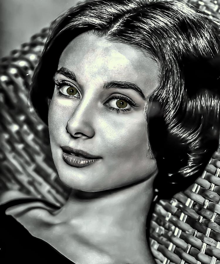 Audrey Hepburn Photograph - Audrey Hepburn  #1 by Movie Poster Prints