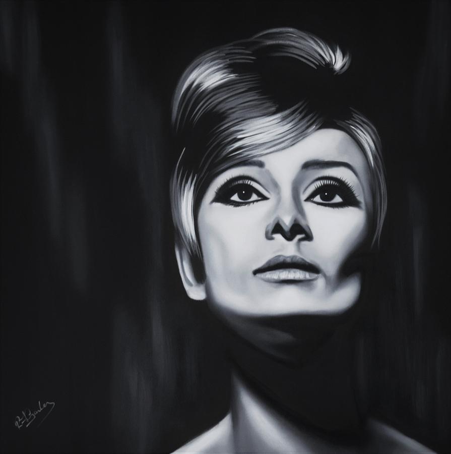 Audrey Hepburn #1 Painting by Richard Garnham