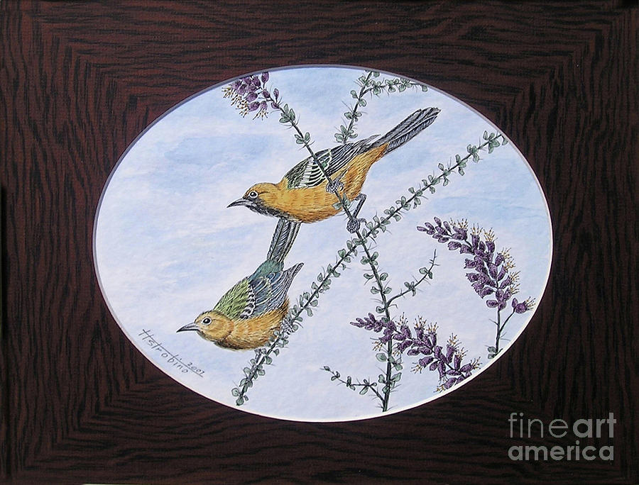 Audubon 2 #1 Painting by Herb Strobino