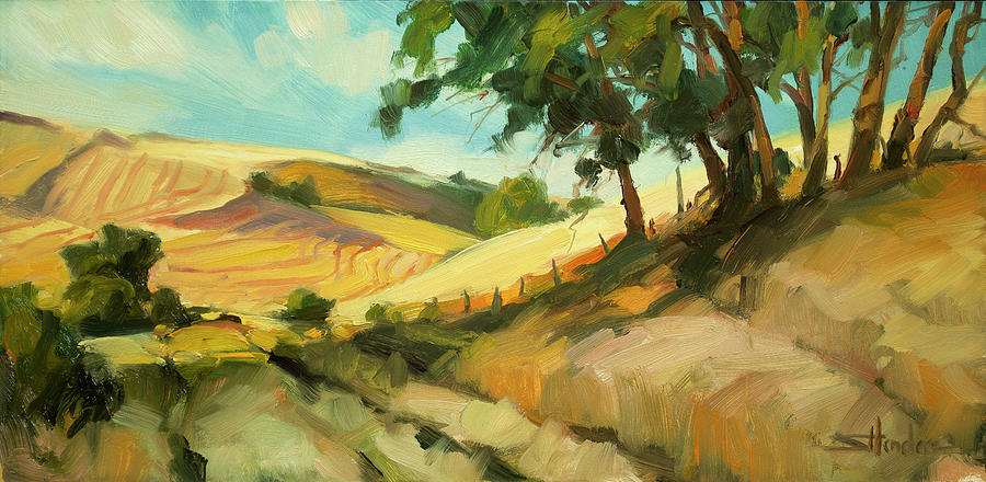 Nature Painting - August #2 by Steve Henderson