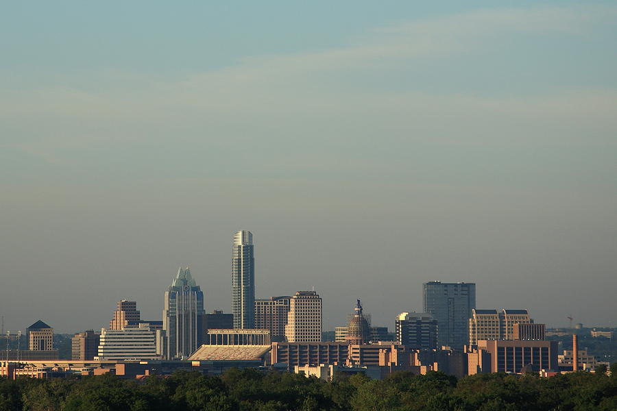 Austin Skyline #1 Photograph by Frank Romeo