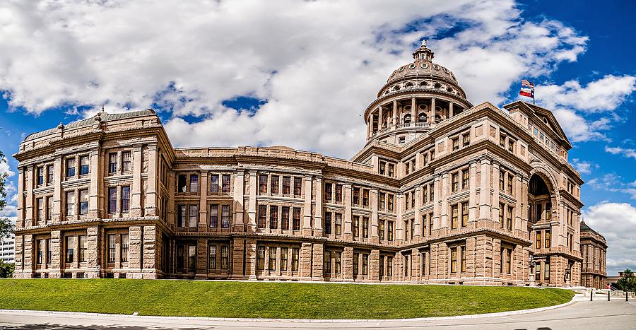 Austin Texas City And State Capitol Building #1 Photograph by Alex Grichenko