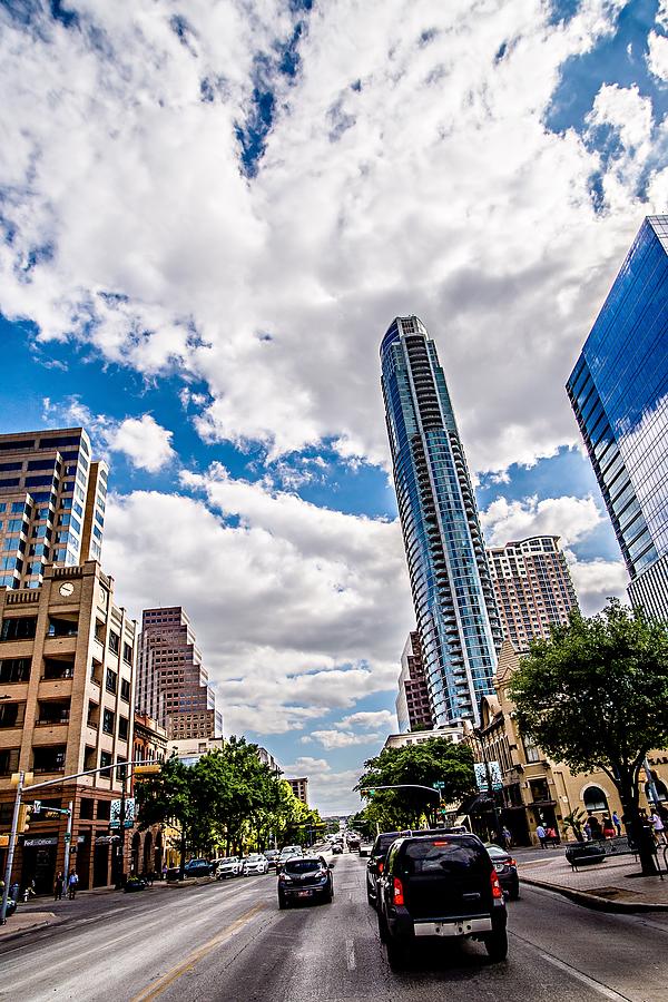 Austin Texas City Skyline And City Streets #1 Photograph by Alex Grichenko