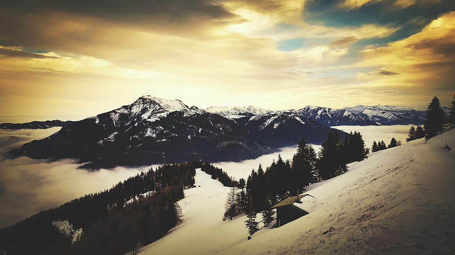 Austrian Winter Vista #1 Photograph by Mountain Dreams