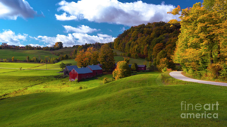Autumn at the Jenne Farm #1 Photograph by Scenic Vermont Photography