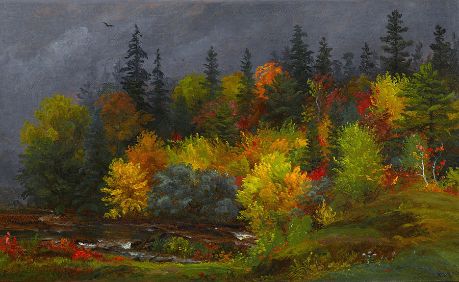 Autumn Foliage #1 Painting by Jasper Francis