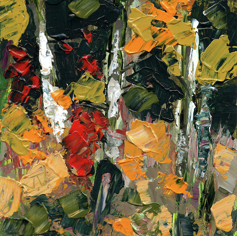 Autumn Forest #1 Painting by Jim Vance