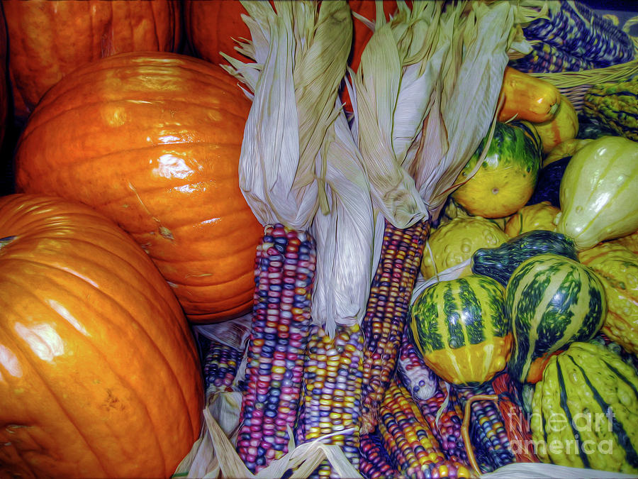 Thanksgiving Photograph - Autumn Harvest #2 by Savannah Gibbs