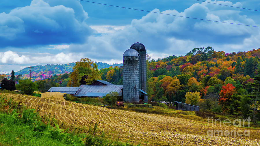 Autumn in East Topsham Vermont #2 Photograph by Scenic Vermont Photography