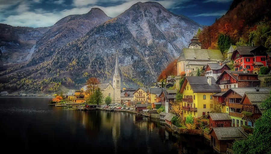 Autumn In Hallstatt #1 Photograph by Mountain Dreams