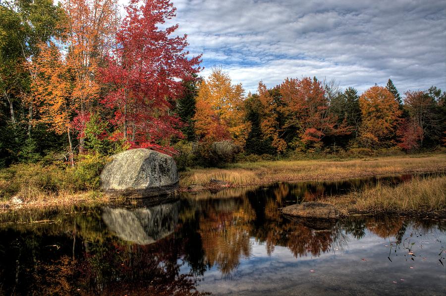 Autumn In Maine #2 Photograph by Greg DeBeck