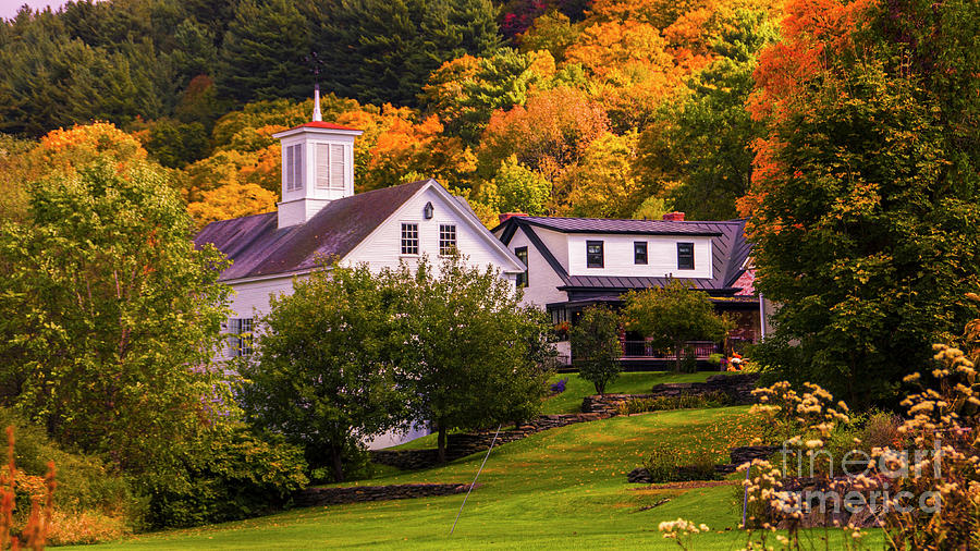 Autumn in Stowe #2 Photograph by Scenic Vermont Photography