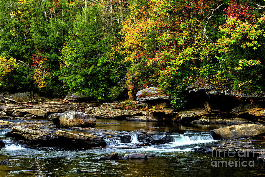 Autumn Middlle Fork River #1 Photograph by Thomas R Fletcher