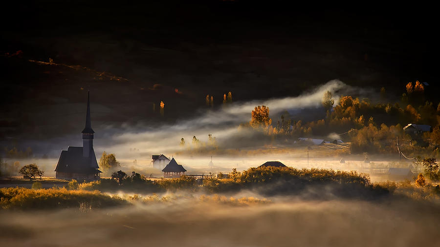 Fall Photograph - Autumn Morning Story #1 by Claudiu Guraliuc