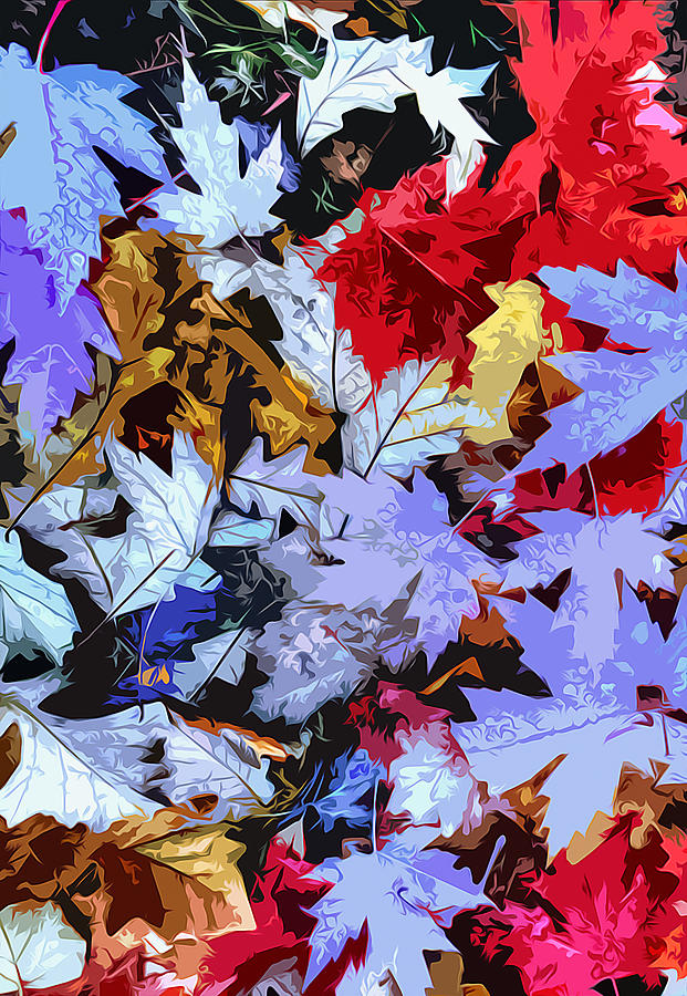Autumnal Magic Carpet #1 Painting by AM FineArtPrints