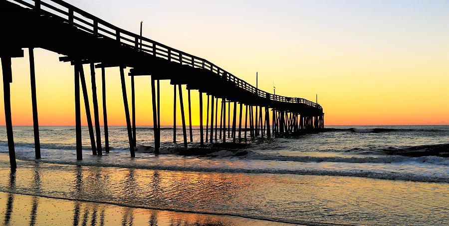 Avon Pier #1 Photograph by Nick Knezic