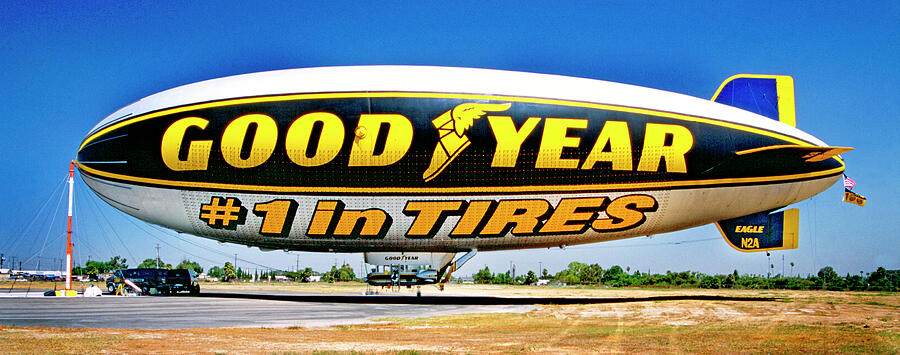 Goodyear Photograph - My Goodyear Blimp Ride by Paul W Faust - Impressions of Light