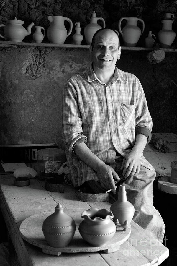 Azorean potter #1 Photograph by Gaspar Avila