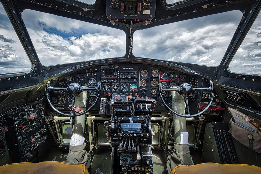 B17 Photograph - B-17 Flying Fortress  by Mike Burgquist