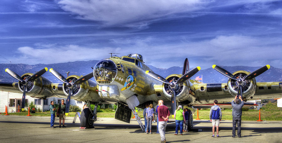 B-17 #5 Photograph by Joe  Palermo