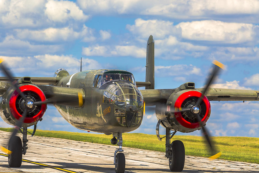 B-25 TONDELAYO Entering MAPS #1 Photograph by Jack R Perry