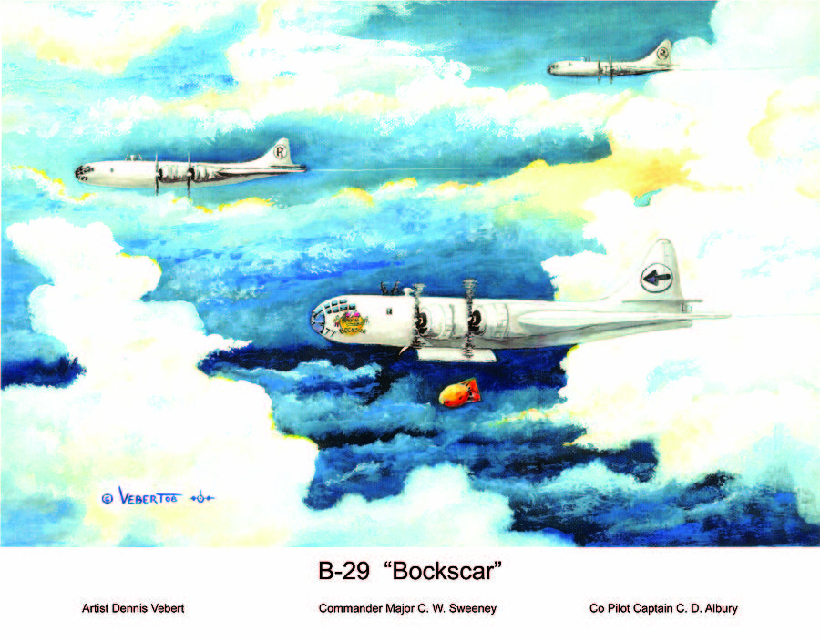 B-29 Bockscar #1 Painting by Dennis Vebert - Fine Art America