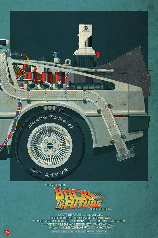 Movie Digital Art - Back To The Future Delorean Part 3 by Geek N Rock Movie Digital Art - Back To The Future Delorean Part 3 by Geek N Rock