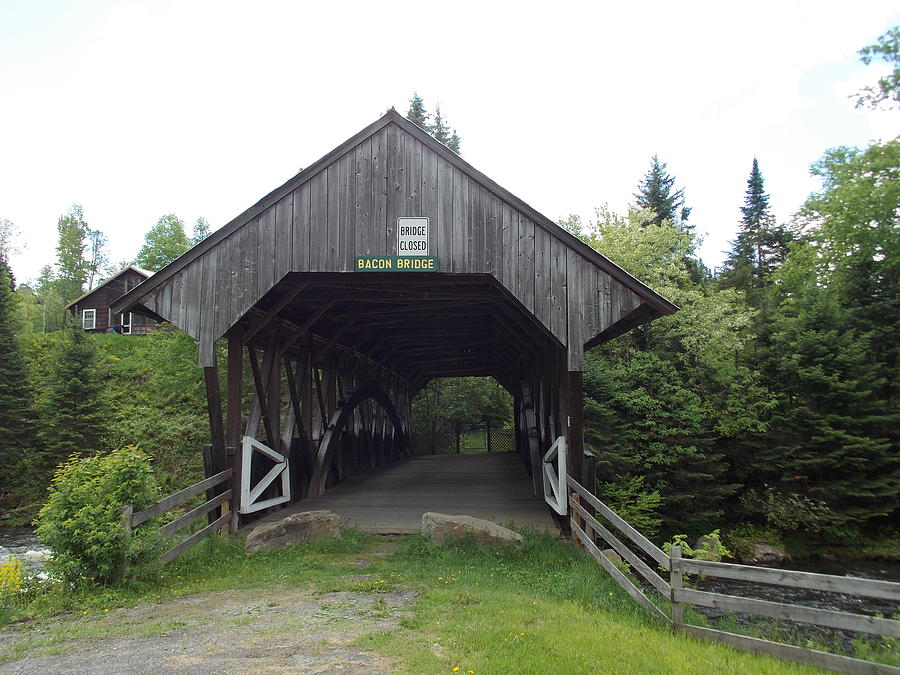 Bacon Covered Bridge #2 Photograph by Catherine Gagne