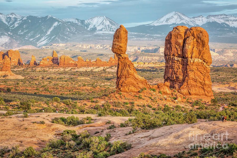 Balanced Rock in Arches National Park #1 Photograph by Marek Uliasz