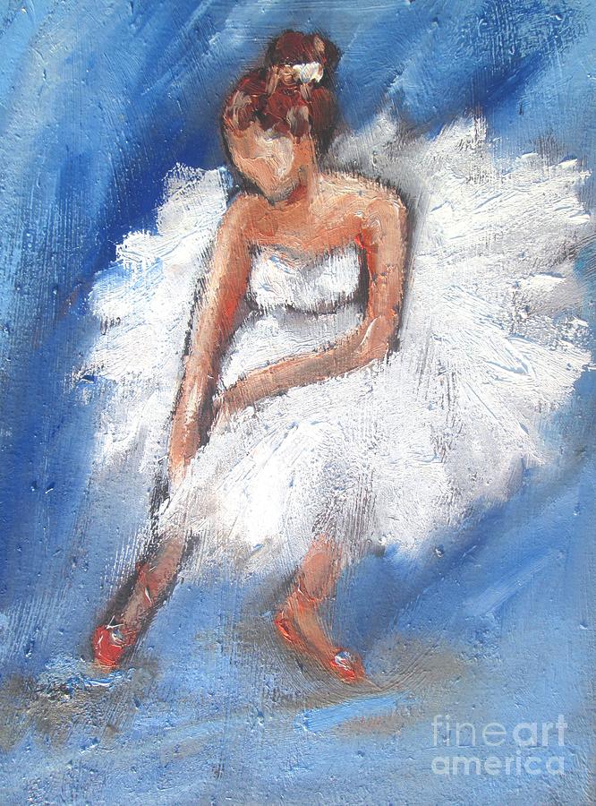 Paintings Of Ballerina Girl Painting by Mary Cahalan Lee - aka PIXI
