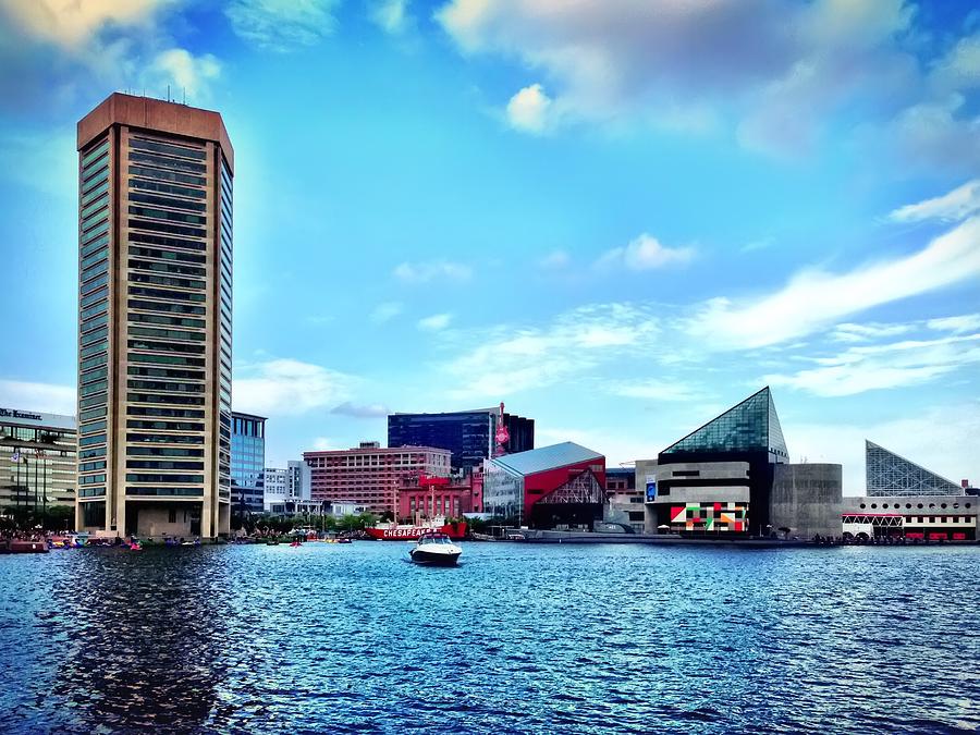Baltimores Inner Harbor #1 Photograph by Chris Montcalmo