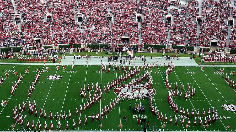 Bama Script A #1 Photograph by Kenny Glover
