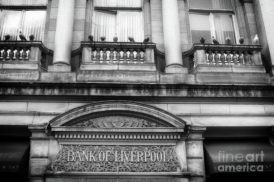 Bank Of Liverpool Building - Merseyside - England - UK #1 Photograph by Doc Braham