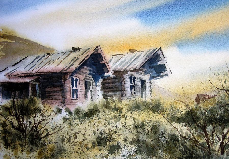 Bannack Ghost Town Montana #1 Painting by Kevin Heaney