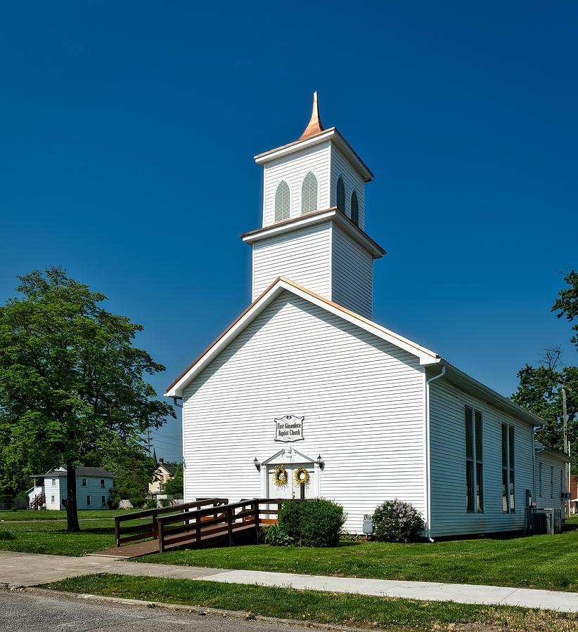 Baptist Church - Huntington West Virginia Photograph by Mountain Dreams