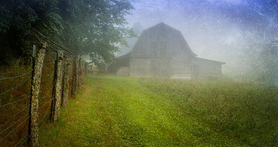 Barn in the Hay Field #1 Photograph by Joye Ardyn Durham