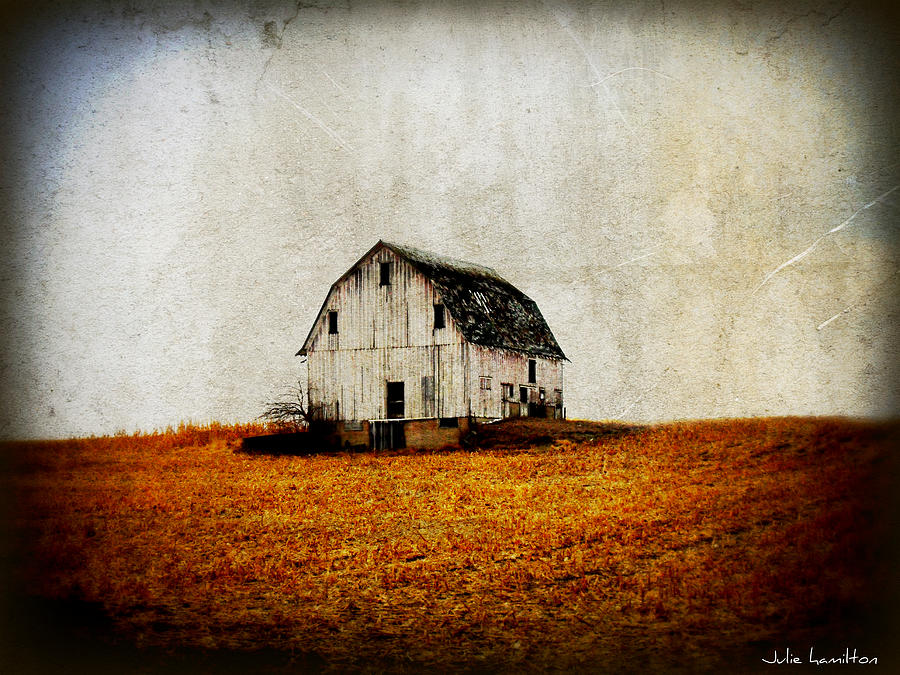 Barn on the Hill #1 Photograph by Julie Hamilton
